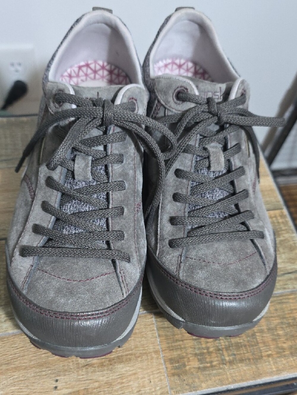 Dansko Paisley Gray Women's Casual Gray Lace-Up Walking Shoes Sz 38 - Picture 2 of 8